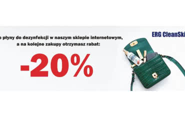 Promocja na płyny do dezynfekcji Boryszew